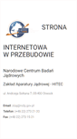 Mobile Screenshot of hitecpoland.eu